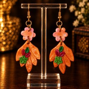 Autumn Blossom Leaf Dangles